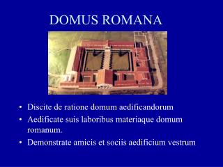 DOMUS ROMANA