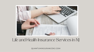 Life and Health Insurance Services in NJ | Quantum Insurance Services
