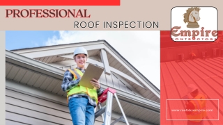 Trusted Roof Inspection in Grand Rapids, MI | Empire Contractors Keeps Your Home