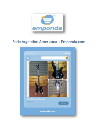 Feria Argentino Americana | Emponda.com