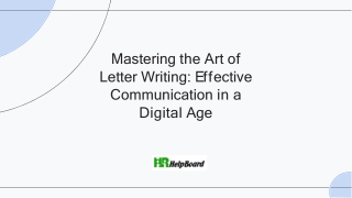 What is Letter Writing