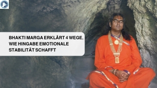 Bhakti Marga Erklärt 4 Wege, Wie Hingabe Emotionale Stabilität Schafft