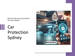 Car Protection Sydney: Best On-Site Security Solutions for Every Vehicle