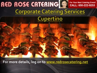 Corporate Catering Services Cupertino