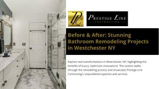 Before & After Stunning Bathroom Remodeling Projects in Westchester NY