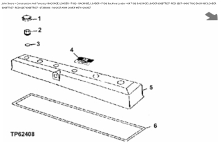 John Deere 710G Backhoe Loader Parts Catalogue Manual Instant Download (Publication No. PC2819)