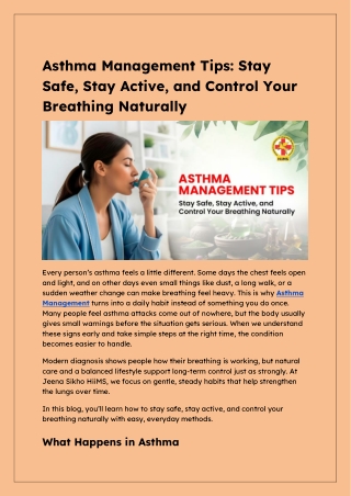 Asthma Management Tips_ Stay Safe, Stay Active, and Control Your Breathing Naturally (1)