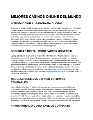 MEJORES CASINOS ONLINE DEL MUNDO (1)