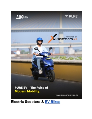 Buy Electric Scooters & EV Bikes | Best Prices & Top Models