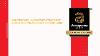 Winter Wellness with the Best Ghee India’s Ancient Superfood