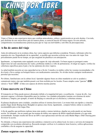 Viajar seguro a la nación asiática y aprovechar al máximo con nuestras recomenda