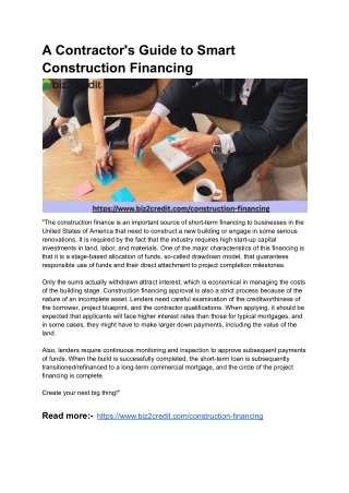 Secure Essential Construction Project Funding Now