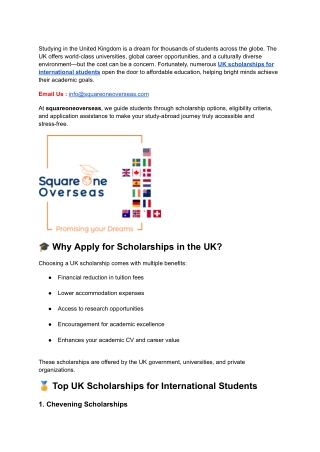 UK scholarships for international students (1)