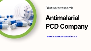 Antimalarial PCD Company