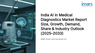 India AI in Medical Diagnostics Market Size, Share, Trends,  Report and Statisti