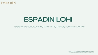 Experience spacious living with family friendly rentals in Denver