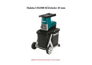 1429 Makita UD2500 HÃƒÂ¤cksler 45 mm 