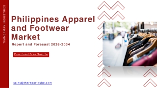 Philippines Apparel and Footwear Market Trends, Drivers, and Forecast 2026–2034