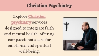 Christian Psychiatry