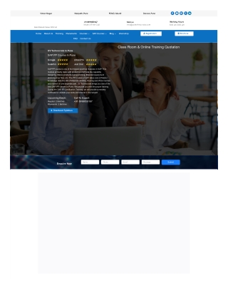 SAP PP Course in Pune – Master Production Planning with Real-Time Training