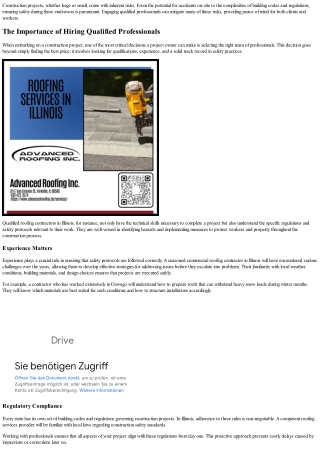 Ensuring Safety During Construction Projects By Working With Qualified Professio