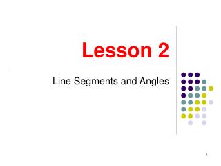 Lesson 2