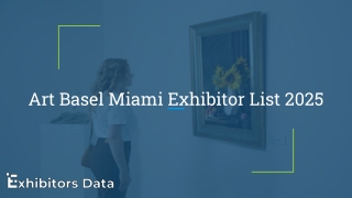 Art Basel Miami Exhibitor List 2025 (2)