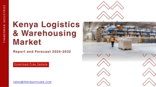 Kenya Logistics & Warehousing Latest Industry Trends: Revenue, Price, Sales