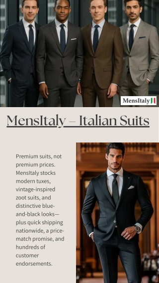 Premium Suits Without the Premium Price