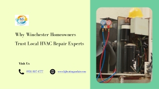 Why Winchester Homeowners Trust Local HVAC Repair Experts