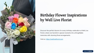 Discover Beautiful Birthday Flower Arrangements with Fresh Designs and Fast Deli