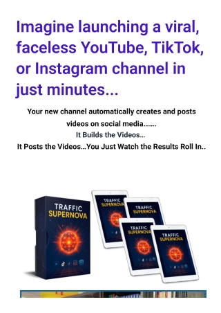 Viral, Faceless YouTube, TikTok, or Instagram Channel in Minutes