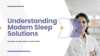 Understanding Modern Sleep Solutions