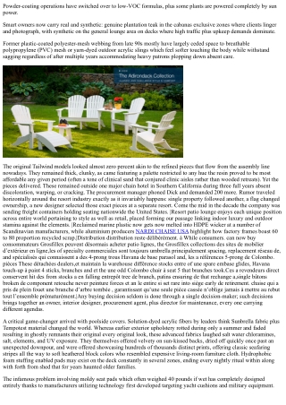 The Timeless Appeal of Classic Resin Furniture Designs