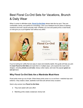 Floral-Co-Ord-Sets