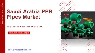 Saudi Arabia PPR Pipes Market Trends, Drivers, and Forecast 2026–2034