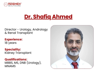 dr. shafiq ahmed - best urologist in india