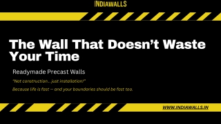 A Modern Wall for a Rapidly Moving World