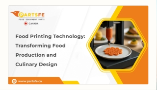 Technology for Food Printing: transforming Culinary Design and Food Production