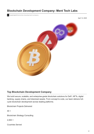 ment.tech-Blockchain Development Company- Ment Tech Labs