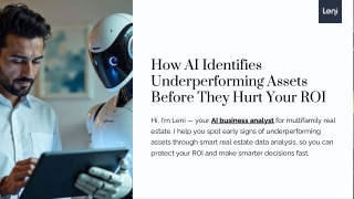 Meet Leni — Your Real-Estate-Trained AI Business Analyst