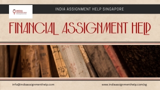 Financial Assignment Help - Making Finance Easy for Students