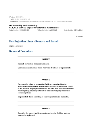 Caterpillar Cat CB-32B COMPACTOR (Prefix 469) Service Repair Manual Instant Download