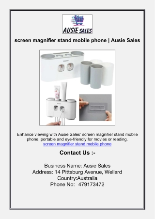 screen magnifier stand mobile phone | Ausie Sales