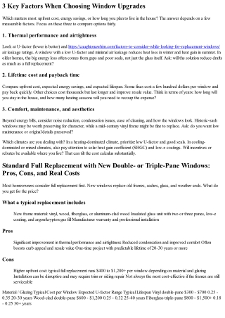 Why Old, Drafty Windows Are Costing You a Small Fortune — and Which Fix Actually
