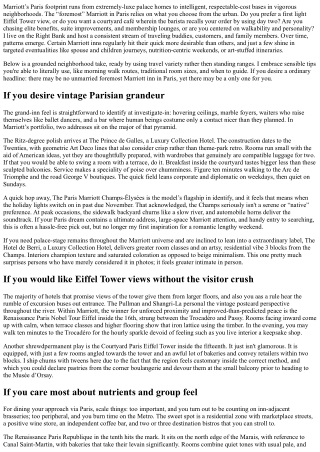 Which Is the Best Marriott in Paris? A Local’s Guide