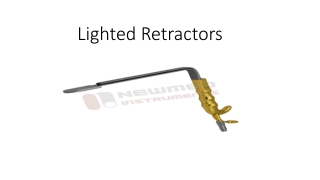 Lighted Retractors