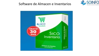 Software de Almacen e Inventarios