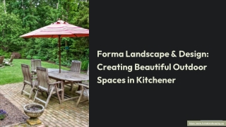 Innovative Landscape & Backyard Design Solutions in Kitchener