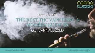 Discovering the Best THC Vape Pods A Modern Guide by Get CannaBuzzed